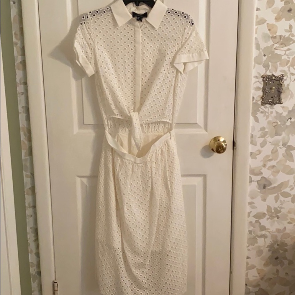 Cynthia rowley peak a boo dress size 4